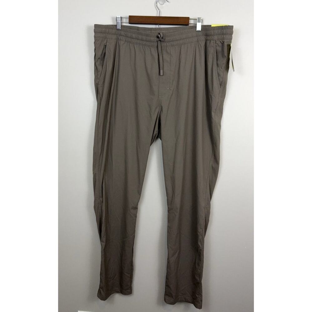Ripstop Pants Men's Size XL All in Motion Moisture Wicking Brown NWT